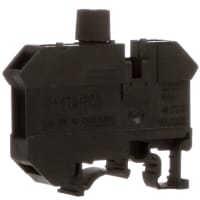 Funda serie BRITÁNICA 800 del negro del fusible 5 del bloque de terminales V 10A x 20m m la sola