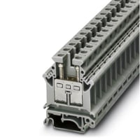 Feed Through Trm Blk Reino Unido 16 Series 800V 76A Screw Term Grey Single Level
