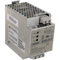 Fuente de alimentación, AC-DC, 24V, 4.1A, 85-132/170-265V adentro, incluido, carril del estruendo, PFC, serie del DLP