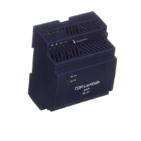 Fuente de alimentación, AC-DC, 24V, 2.5A, 90-264V adentro, incluido, carril del estruendo, PFC, 60W, serie de DSP