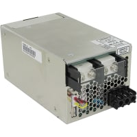 Fuente de alimentación, AC-DC, 24V, 27A, 85-265V adentro, incluido, panel Mnt, PFC, serie HWS300-1500