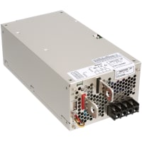 Fuente de alimentación, AC-DC, 24V, 44A, 85-265VIn, marco abierto, Pnl Mnt, 1056W, serie HWS300-1500