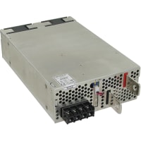 Fuente de alimentación, AC-DC, 24V, 44A, 100-265V adentro, incluido, Pnl Mnt, PFC, médico, serie de SWS