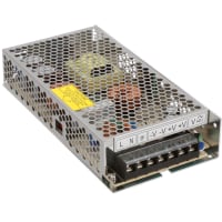 Fuente de alimentación, AC-DC, 15V, 10A, 115/230V adentro, incluido, montaje del panel, PFC, 150W, serie del LS