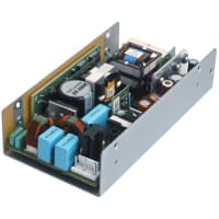 Fuente de alimentación, AC-DC, 24V, 12.5A, 90-264V adentro, incluido, montaje del panel, PFC, serie EFE300