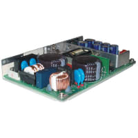Power Supply, AC-DC, 5V@8A, 12V@1.5A, - 12V@1A, 85-265V adentro, Open Frame, LW Series