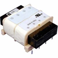 Transformador, energía, bobina, 1, Freq 50/60Hz, Pri 115/230VAC, Sec 12/24VAC, PWB