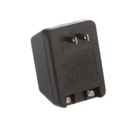 Transformer 20VA 120VAC Primary 12VAC 1.67A Secondary Class2 Wall Plug BP Series