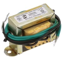 Transformer, voltage del low, 115V primary, 28V secondary