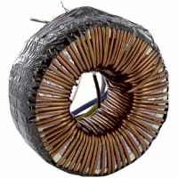 Transformador, energía, Toroidal, 1, Freq 50/60Hz, Pri 117/234VAC, Sec 60/120VAC