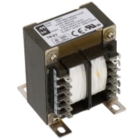 Transformador, energía, bobina, 1, Freq 50/60Hz, Pri 115/230VAC, Sec 6.3/12.6VAC