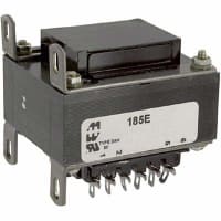 Transformador, energía, bobina de los Config, 1, Freq 50/60Hz, Pri 115/230VAC, Sec 8/16VAC