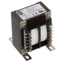 Transformador, energía, 80VA, chasis, Pri: 115/230VAC, Sec: Ser 36VCT, 18V normal, dual