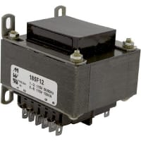Transformador, energía, 130VA, chasis, Pri: 115/230VAC, Sec: Ser 12.6VCT, 6.3V normal
