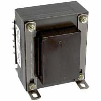 Transformador, energía, 175VA, chasis, Pri: 115/230VAC, Sec: Ser 24VCT, 12V normal, dual