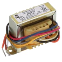 Serie secundaria primaria del transformador 27VA 117/234VAC 9/18VAC 266 3/1.5A