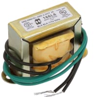 Transformador, rectificador de la baja tensión, chasis, Pri: 115VAC, Sec: 6.3VCT, Sec: 2A