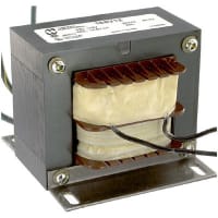 Transformador, energía, bobina de los Config, 1, Freq 60Hz, Pri 115VAC, Sec 12.6 (CT) VAC
