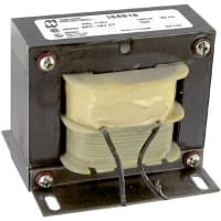 El transformador, energía, Config abre el marco, 1, Freq 60Hz, Pri 115VAC, Sec 18 (CT) VAC