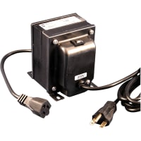 Transformador, aislamiento, Config incluido, 1, Freq 50/60Hz, Pri 230VAC, Sec 115VAC