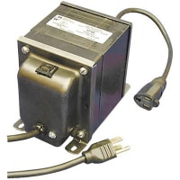 Transformador, automóvil, incluido, 1, Pri 230VAC, Sec 115VAC, Pwr-Rtg 1000VA, UL, cUL