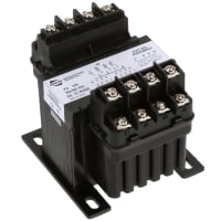 Transformador 75VA 208/277/380VAC 120/240VAC primario 0.63/0.31A secundario