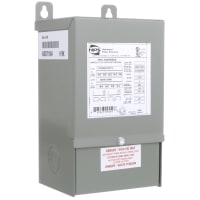 Transformador, distribución, NEMA/Encapsulated, 1, Freq 60Hz, Pri 208/240/277VAC