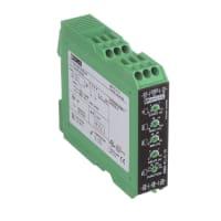 Relais, monitor, E-Mech, actual, DPDT, 3, 5A, Ctrl-V 24-240AC/DC, Vol.-Rtg 250AC