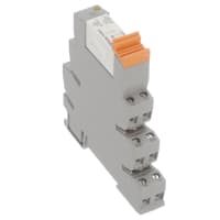 PLC-INTERFACE con el interruptor, relais de la salida, 24VDC, 250V, 6A, carril NS / 35del estruendo7, 5