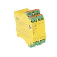 Relais de seguridad; E-Mech; NO de 8; 1 NC; Cur-Rtg 6A; Ctrl-V 24AC/DC; Vol.-Rtg 250AC/DC