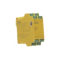 SafetyRelay; E-Mech; 5 NO; 1 NC; Cur-Rtg 6 A (NINGÚN); 3 A (NC); Ctrl-V 24DC; Tornillo