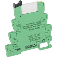 PLC-INTERFACE con el interruptor, relais de la salida, 60V, 250V, 6A, estruendo NS 35/7,5, PLC-RSC