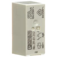 Accione el relais, Plug-In miniatura, 2 PDTs, 110 VDC, 8 A, serie del relais del PLC Slimline