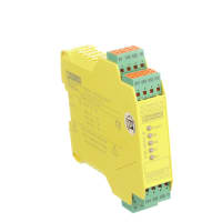 SafetyRelay; 22.5m m; SpringCgeTerm Pluggable Blks; 1/2 NC/1NO o 1NC/1NO; 24VDC
