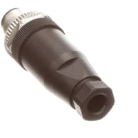M12 enchufe circular, haber cifrado, posición de 4, tornillo, 4A, IP67, serie de SACC