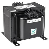 Transformador 1kVA golpecitos (480, 415, 240V) de 600VAC 120/240VAC primario secundario