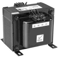 Transformador 1.5kVA golpecitos (480, 415, 240, 208V) de 600VAC Pri golpecitos (24, 24V) de 120VAC Sec