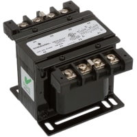Transformador 100VA 120/240VAC 24VAC primario secundario, serie del montaje SBE del panel