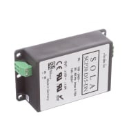 Fuente de alimentación de AC-DC, 15V@1A, 85-264V, encapsulado, carril Mnt, serie del estruendo de SCP