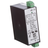 Fuente de alimentación de AC-DC, industrial, 12V, 2.5A, 264V, encapsulado, 30W, serie de SCP