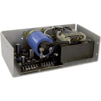 Fuente de alimentación, AC-DC, 5V, 12A, 100-240VIn, marco abierto, Pnl Mnt, linear, serie de Silverline