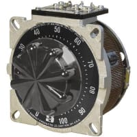 Transformador variable, 0-120V, 25A, hacia fuera 3.00kVA, 120V VI, CW/CCW, serie de 2500