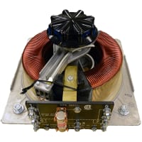 Transformador variable, 0-240V 28A Io, 6.7kVA, 240V VI, 50/60Hz, CW/CCW, serie de 5000