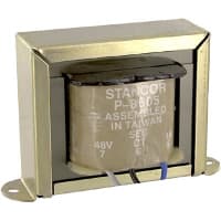 Transformador, energía, bobina de los Config, 1, Freq 50/60Hz, Pri 117VAC, Sec 48 (CT) VAC