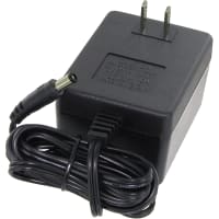 Transformador 120v, 12VAC, @1.5A del enchufe de pared, PARA EL USO COMERCIAL O INDUSTRIAL SOLAMENTE