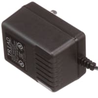 Transformador 120v, 12VAC, @.5A del enchufe de pared, PARA EL USO COMERCIAL O INDUSTRIAL SOLAMENTE