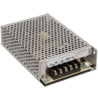 Fuente de alimentación, AC-DC, 24V, 2.5A, 85-264V adentro, incluido, montaje del panel, 60W, serie AWSP60