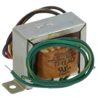 Transformador, chasis mt, pri: 115/230V, sec: 2.5V@3A, plomos