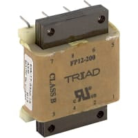 Trnsfrmr, 115/230V, 12.6V@.95A, 6.3V@1.9A