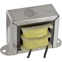 Transformador, energía, bobina, 1, Freq 60Hz, Pri 115VAC, Sec 24 (CT) VAC, Sec 1A